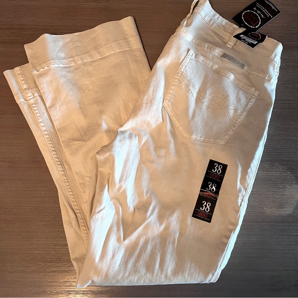 Women’s Cowgirl Tuff Cream Trouser Jeans